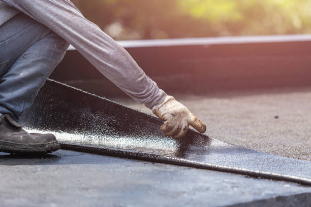 Professional Crawl Space Encapsulation technician working in Romeo, MI